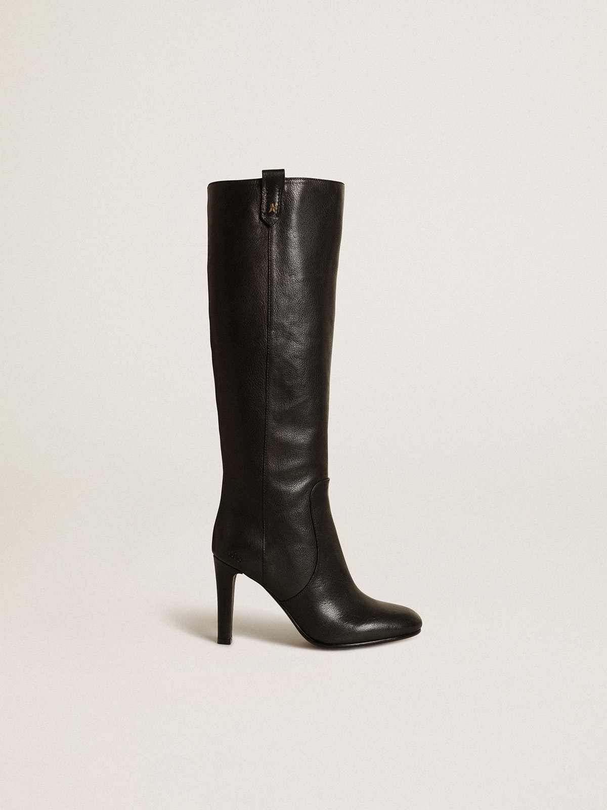 Helen boots in black leather| Golden Goose