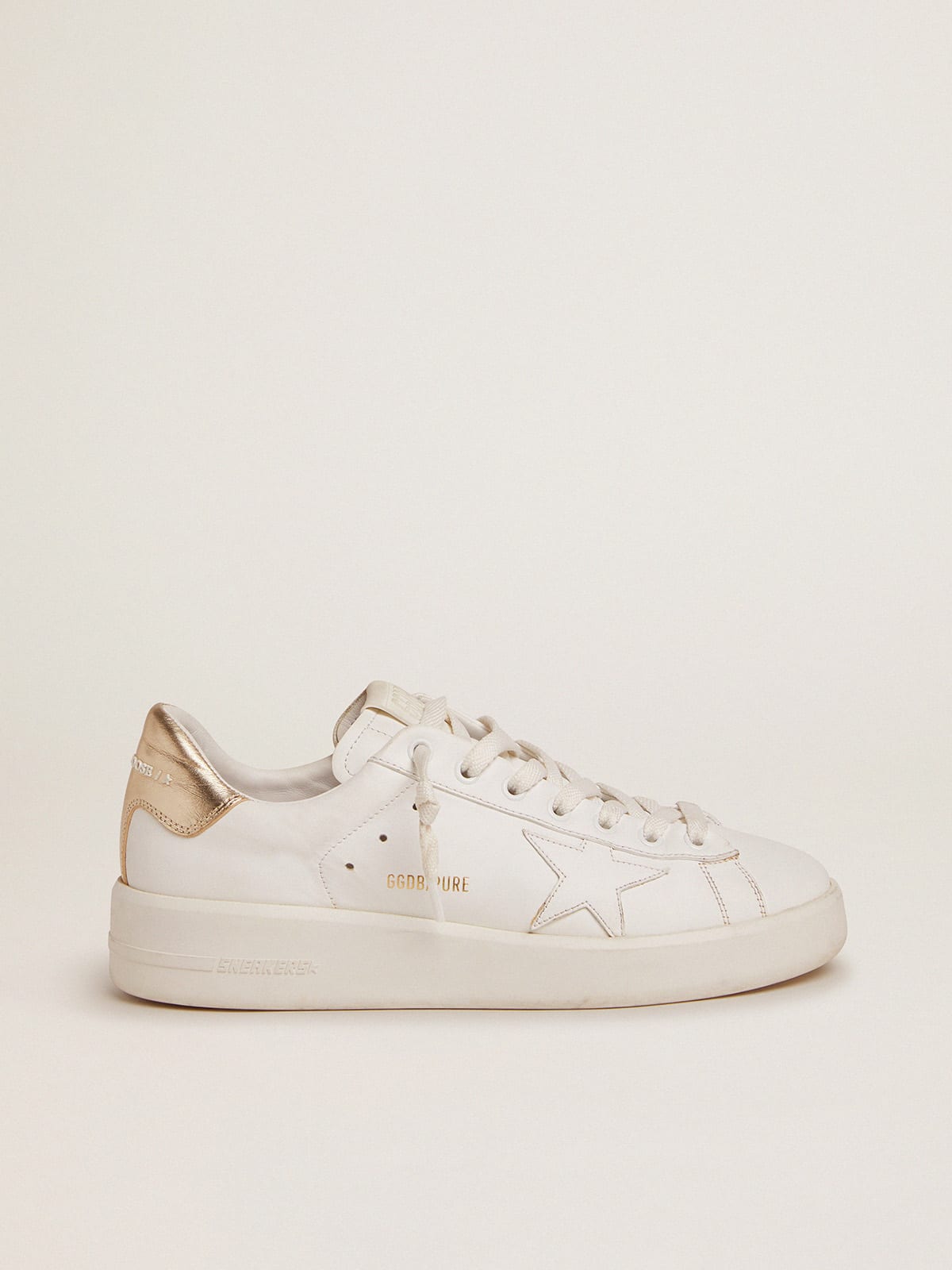 Women's Purestar sneakers with gold-coloured heel tab| Golden Goose