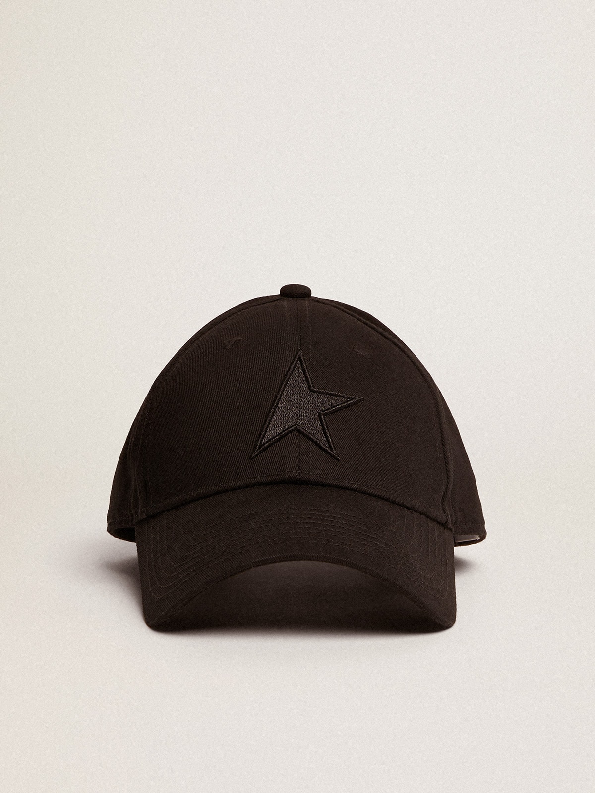 Black baseball cap with star| Golden Goose