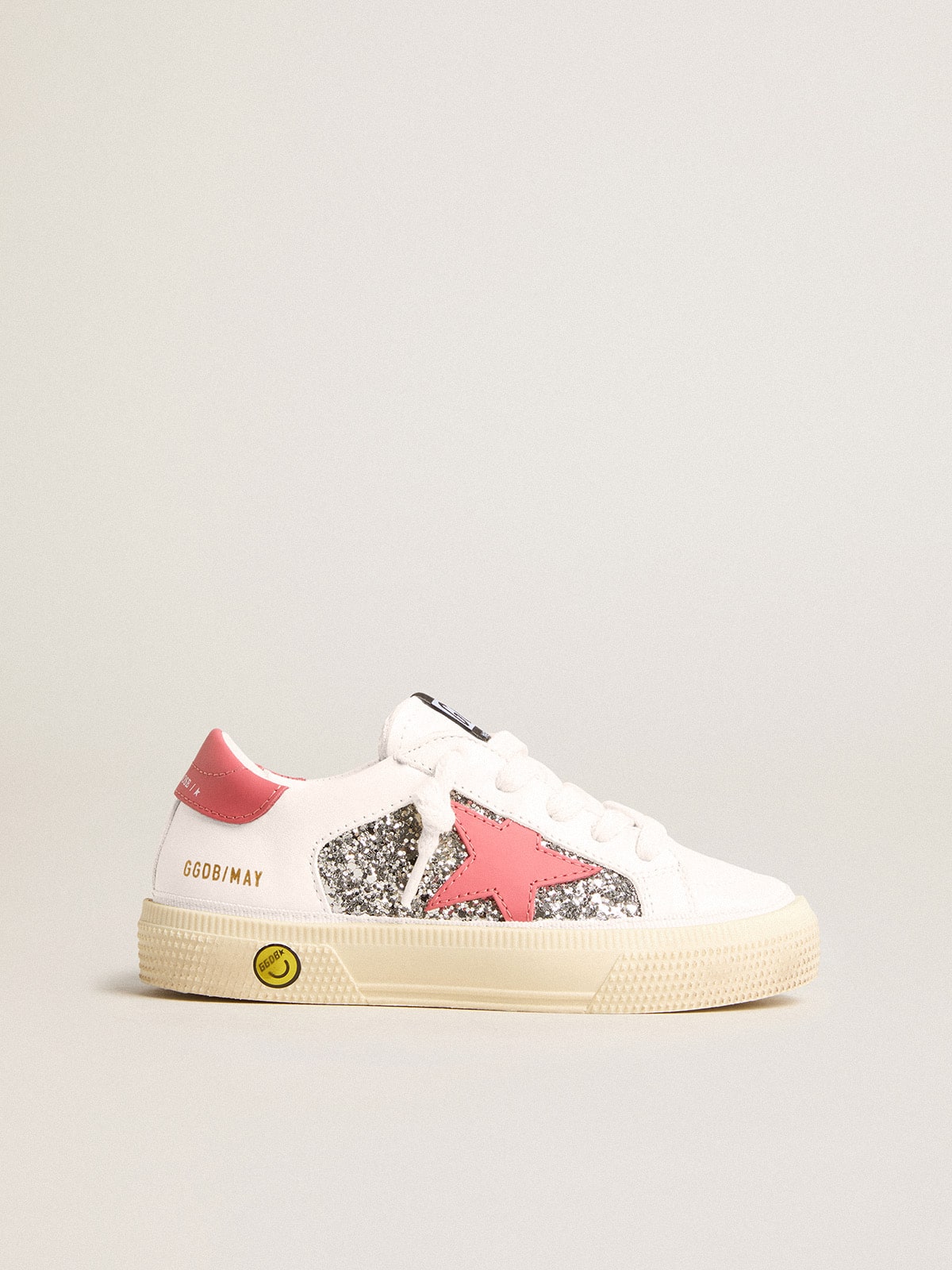 Teen May with red leather star and heel tab| Golden Goose