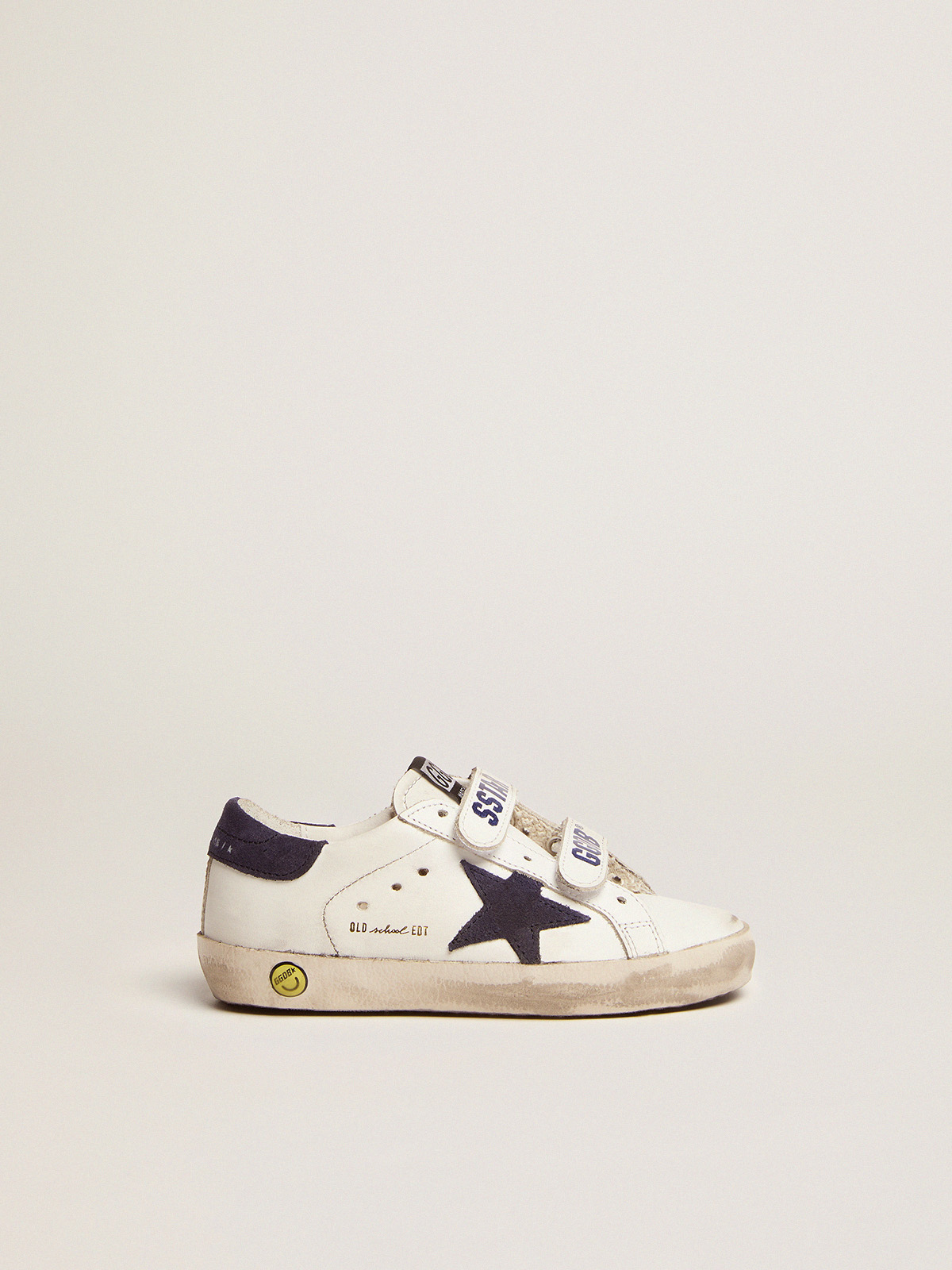 Young Old School with dark blue inserts| Golden Goose