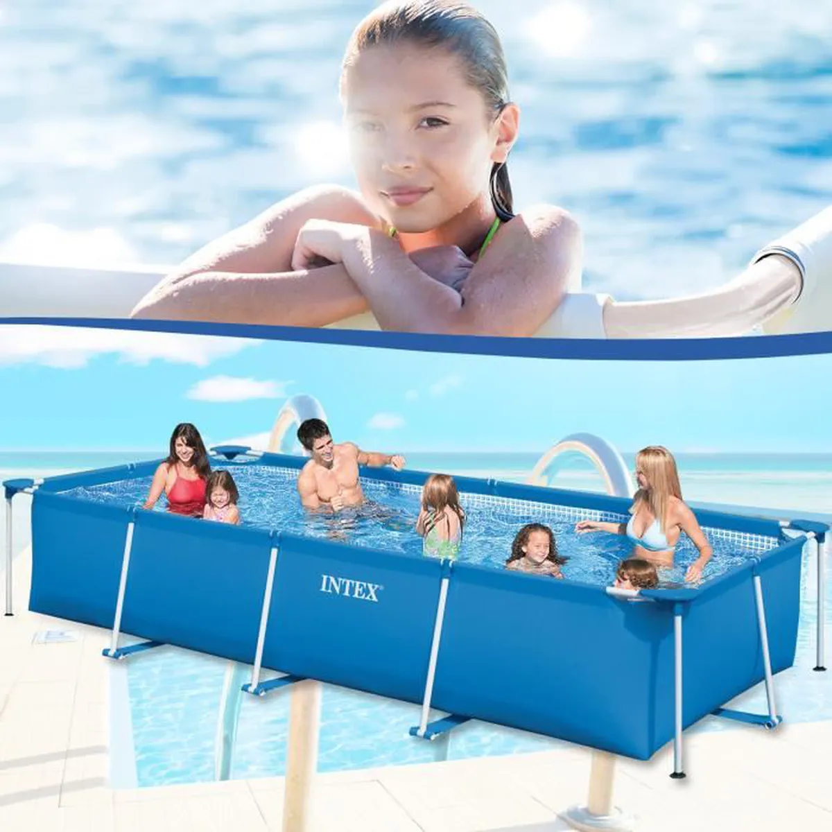 Kit Piscine tubulaire INTEX - 450x220x84cm