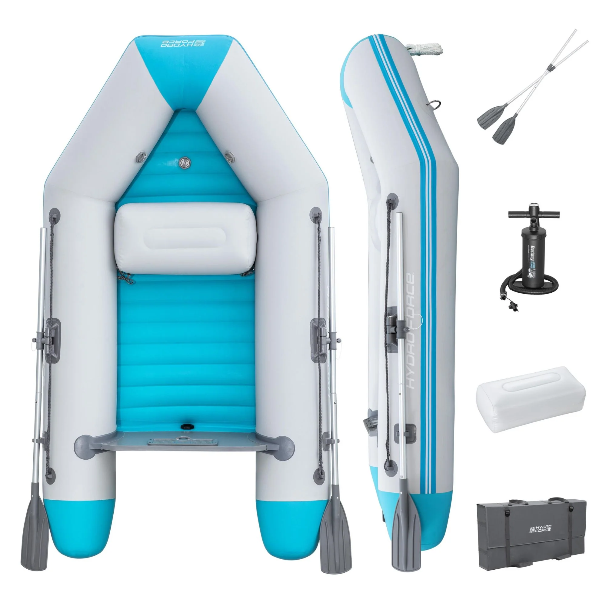 Hydro-Force 2 Person Inflatable Sport Boat Set – Corinth Elite