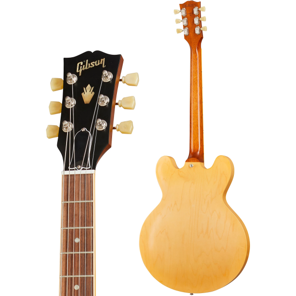 Gibson ES-335 Satin Semi-Hollow Electric Guitar Vintage Natural