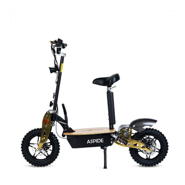 PATINETE ELÉCTRICO 2000W CON ASIENTO Y PLATAFORMA MADERA ASPIDE