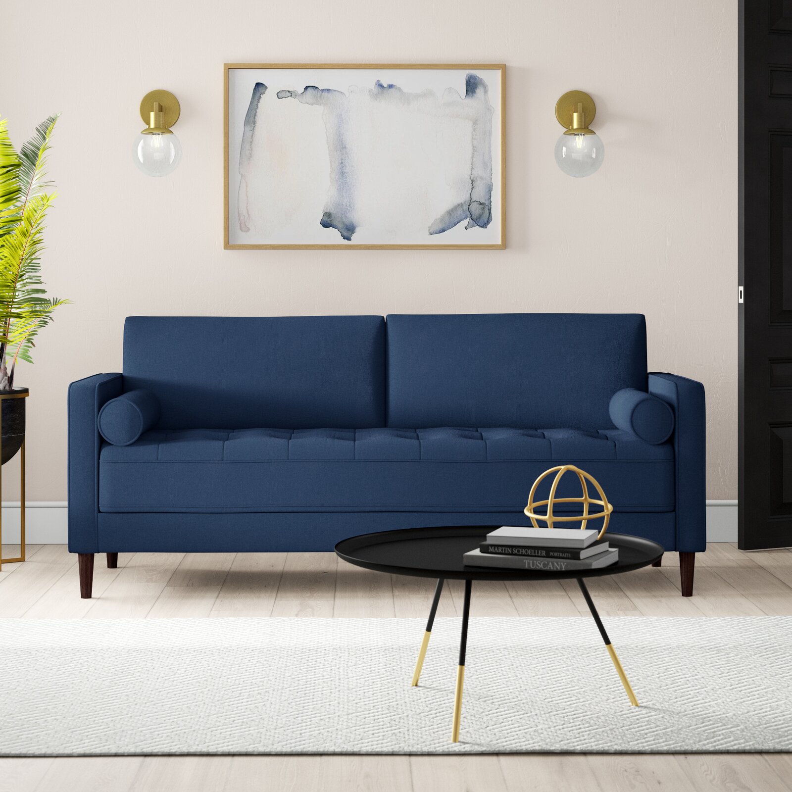 Garren 70.1a?? Square Arm Sofa
