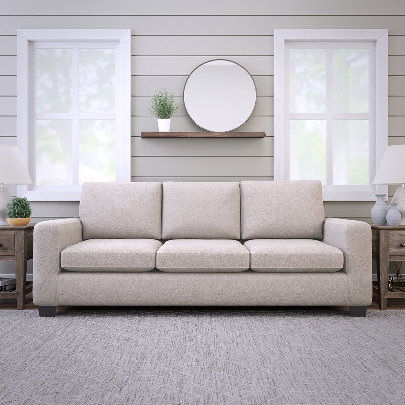 Kane 83a?? Square Arm Sofa With Reversible Cushions