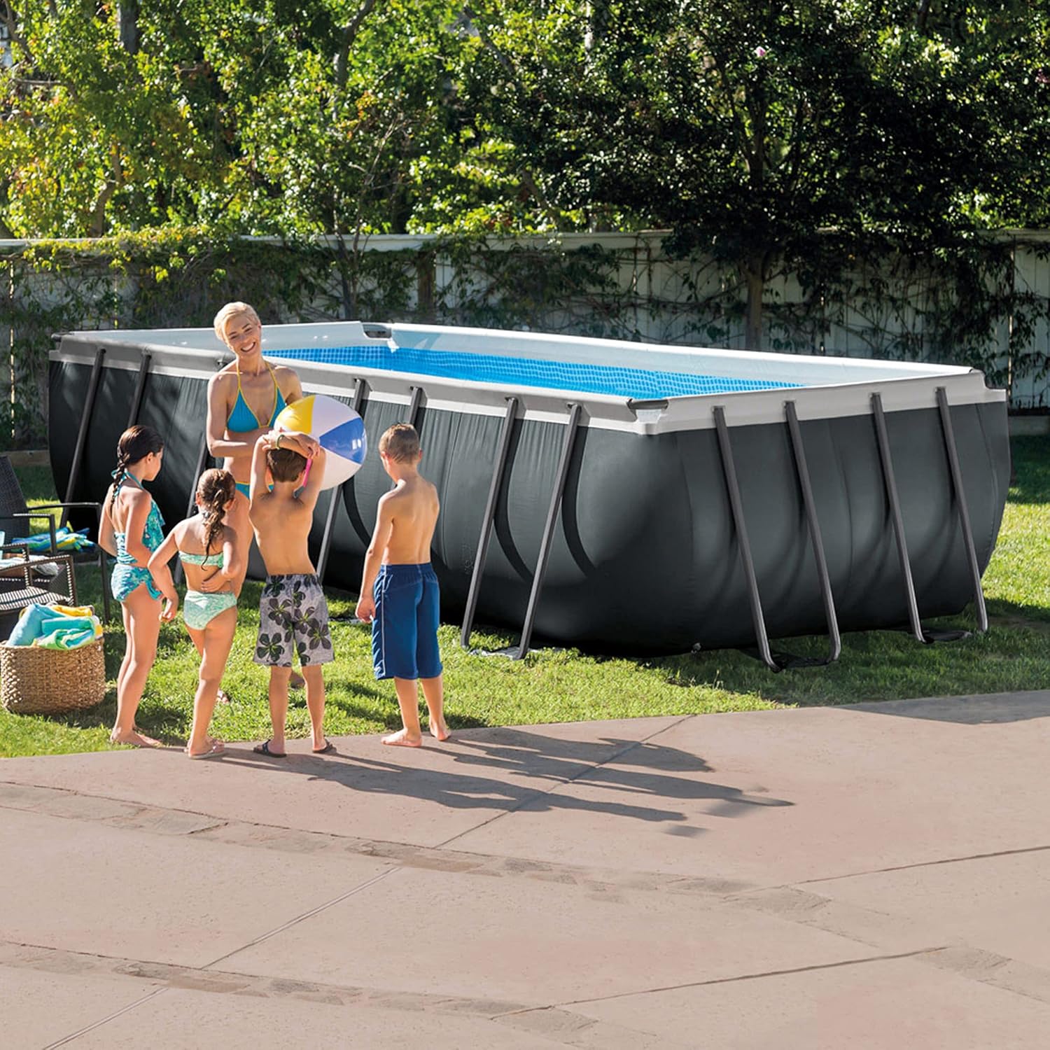 INTEX Piscina Desmontable Rectangular