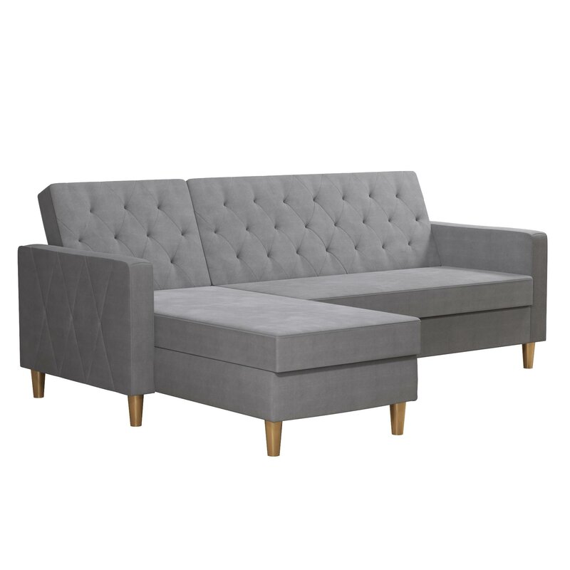 Liberty 84a?2a?2 Wide Reversible Sleeper Sofa & Chaise