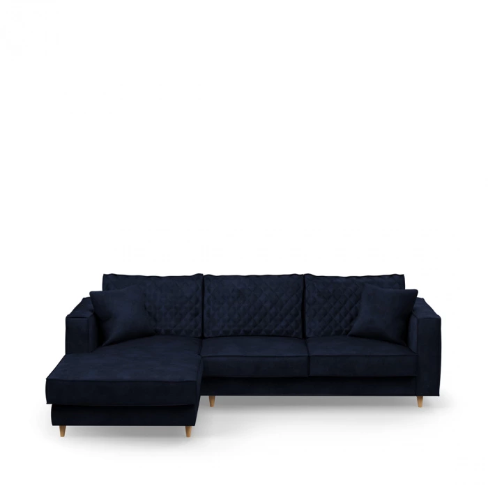 Kendall Chaise Longue Sofa Left,Estate Blue