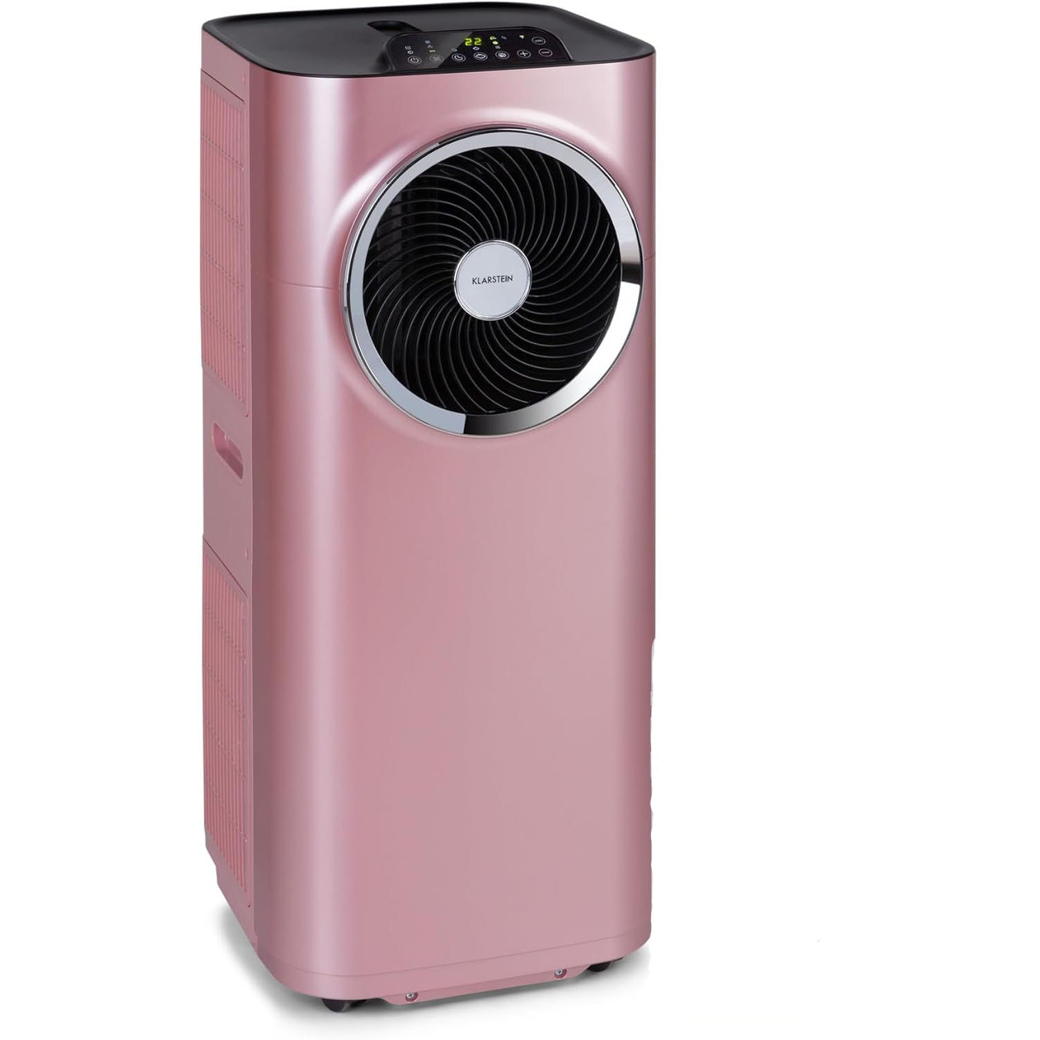 Klarstein portable air conditioner with exhaust pipe, 5-in-1 air conditioner(Rose gold)