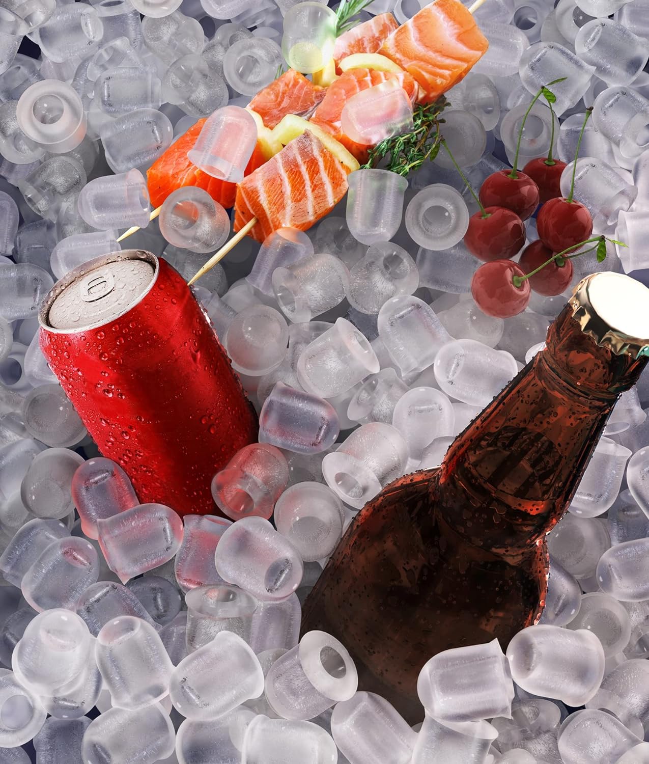 ecozy Portable Countertop Ice Maker - 9 Ice Cubes in 6 Minutes