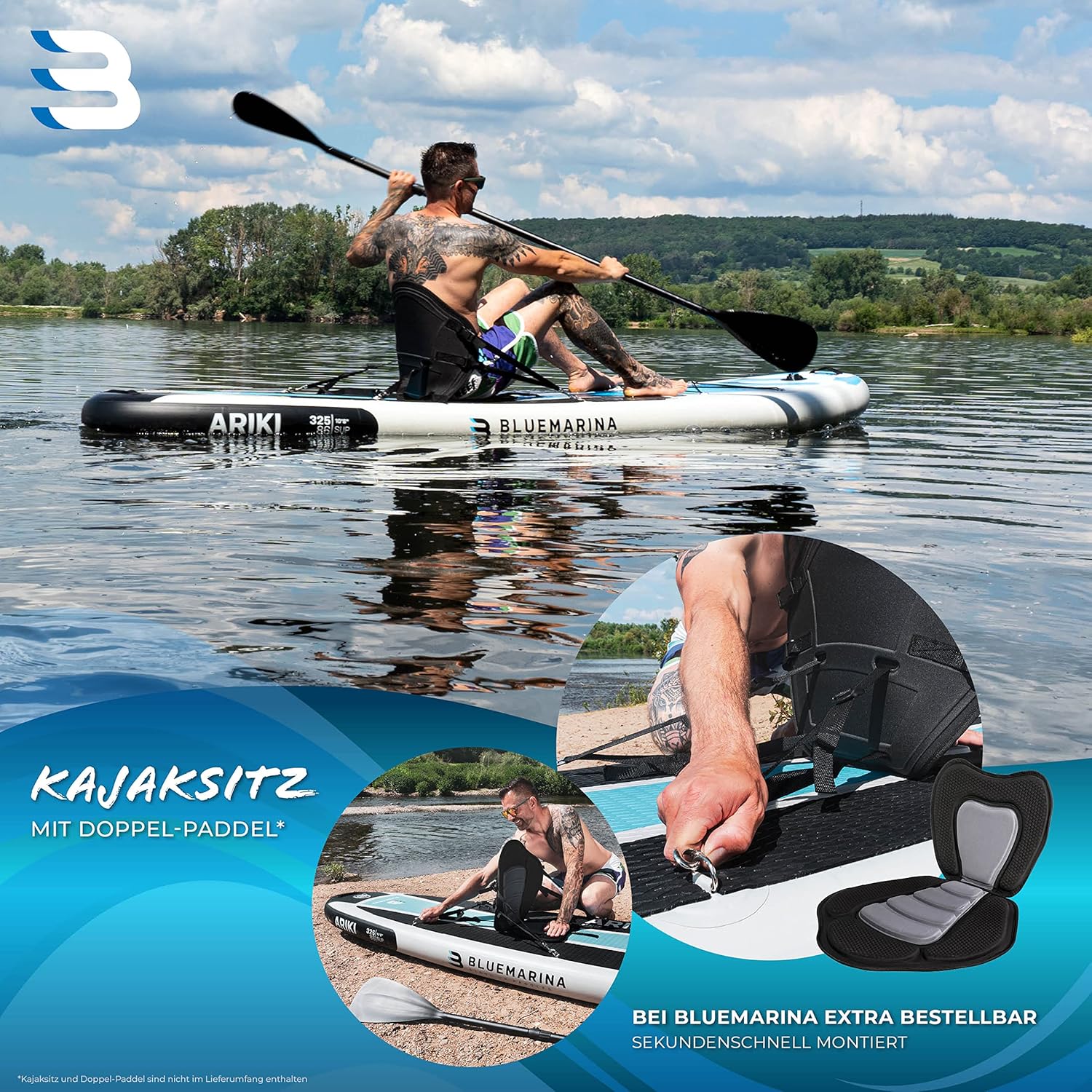 Bluemarina Ariki Stand Up Paddle Board Inflatable