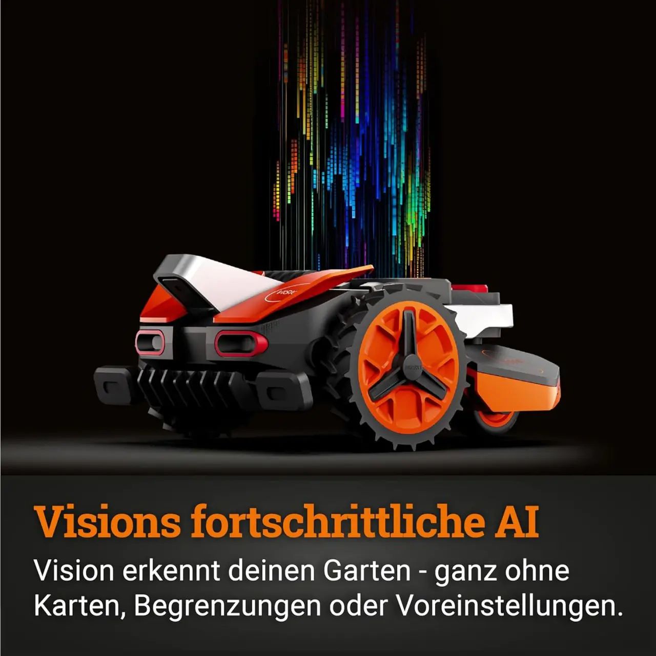 WORX Landroid Vision M600 Robotic Lawnmower WR206E.1 for Gardens up to 600 m²