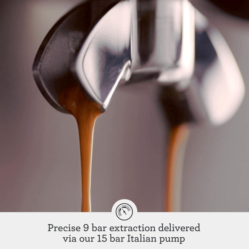 Sage The Barista Pro Bean to Cup Coffee Machine - Black Truffle