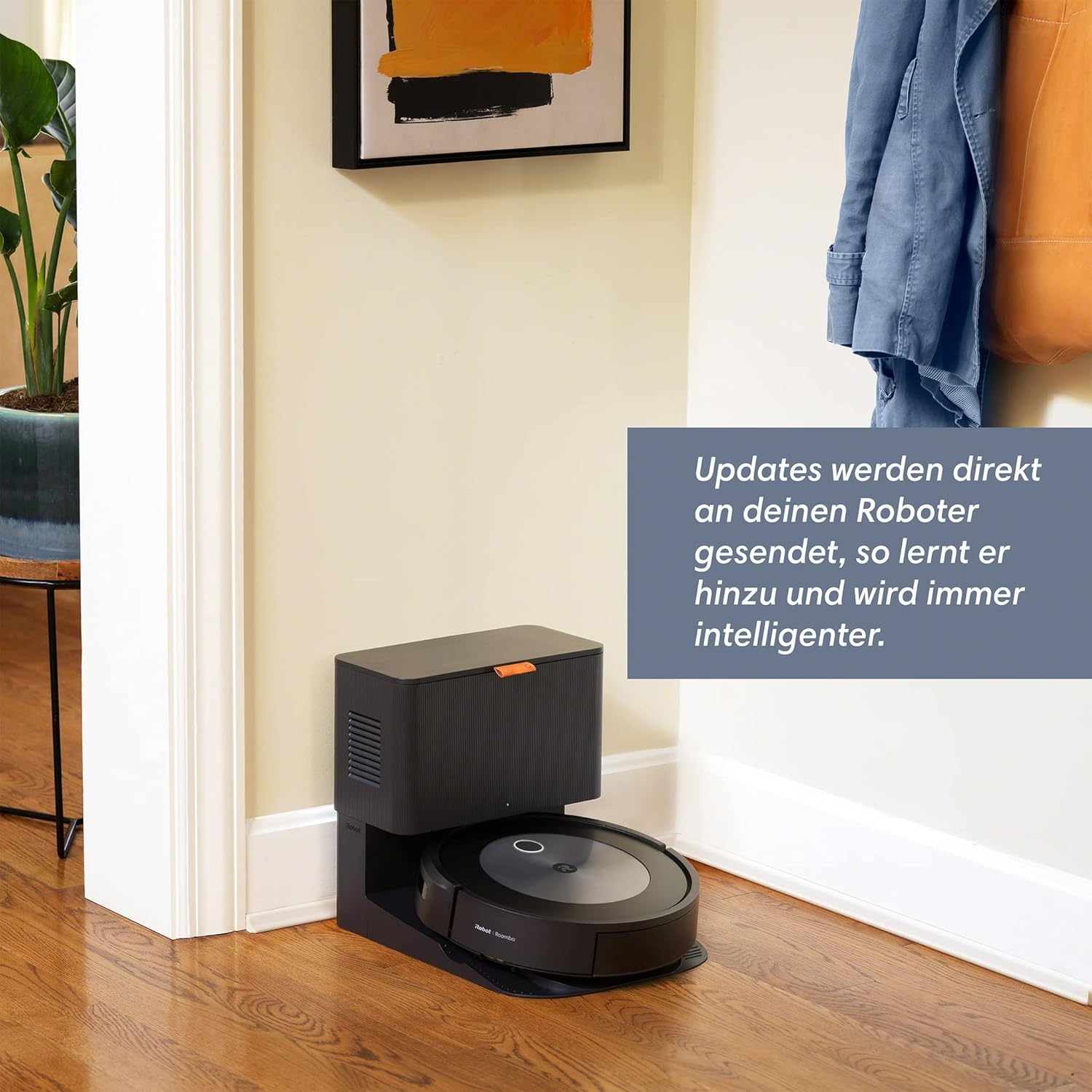 iRobot Roomba j7+ (j7556) Wi-Fi Enabled Robot Vacuum Cleaner With Automatic Suction Station