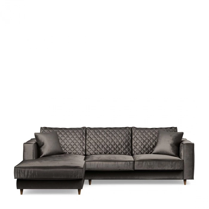 Kendall Chaise Longue Sofa Left,Estate Blue