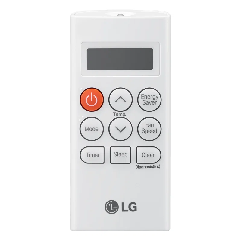 LG 10,000 BTU Dual Inverter Portable Air Conditioner, 220V, Cools up to 450 Sq. Ft. with Timer, Wi-F and Remote in White