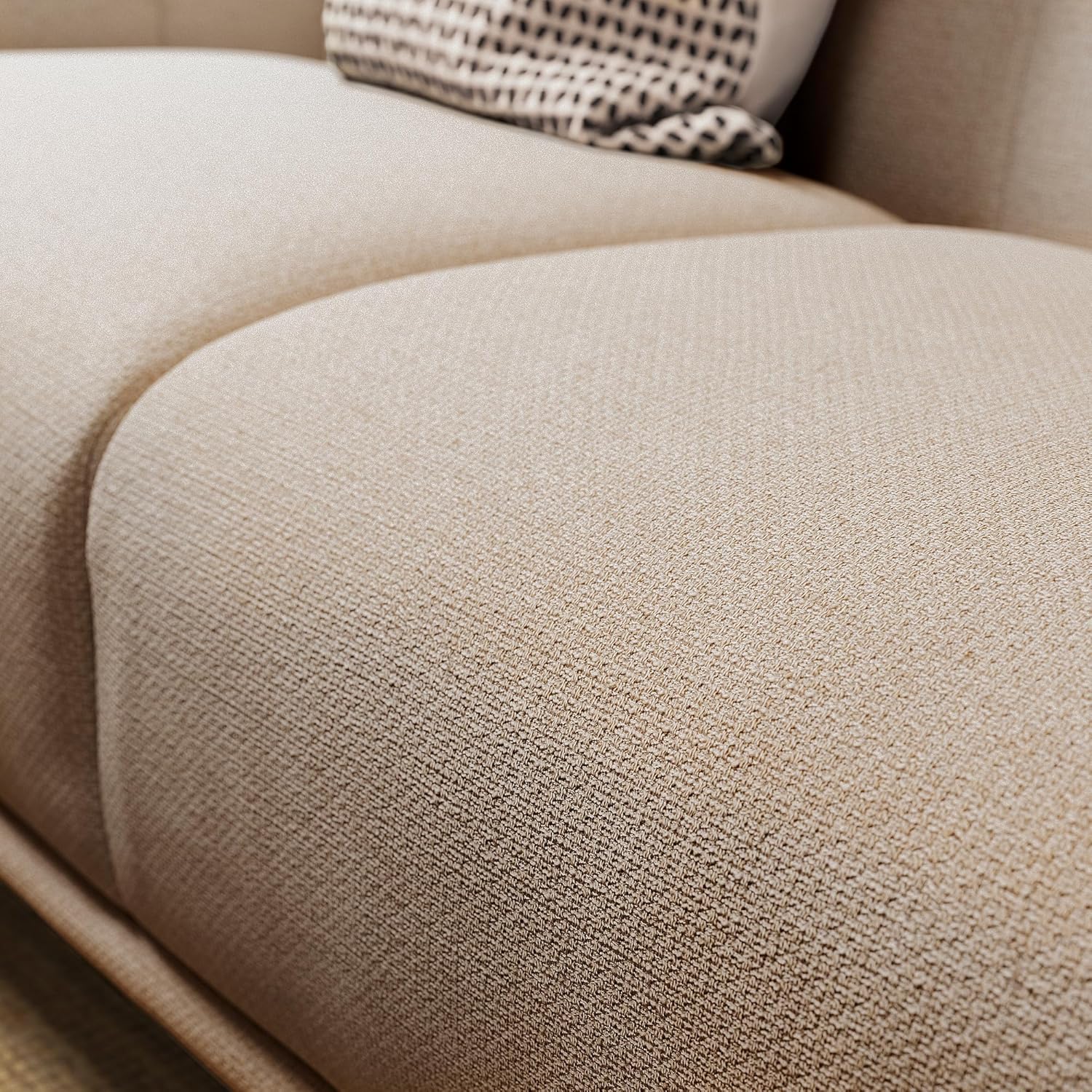 IKEA VISKAFORS 2-seat Sofa, Lejde Light Beige/Brown