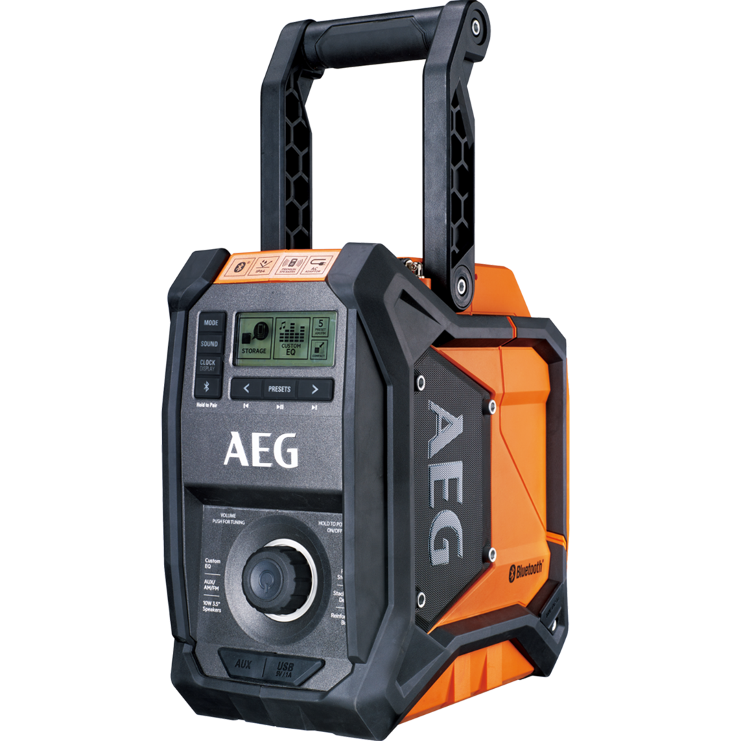 AEG 18V 6.0AH 8 PIECE POWER COMBO KIT WITH FUSION & FORCE