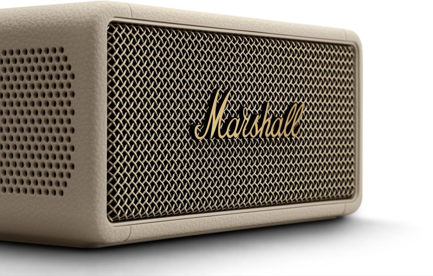 Marshall Middleton Bluetooth Wireless Portable Speaker, 20+ Hours Portable Playtime, Water Resistant IP67 - Cream
