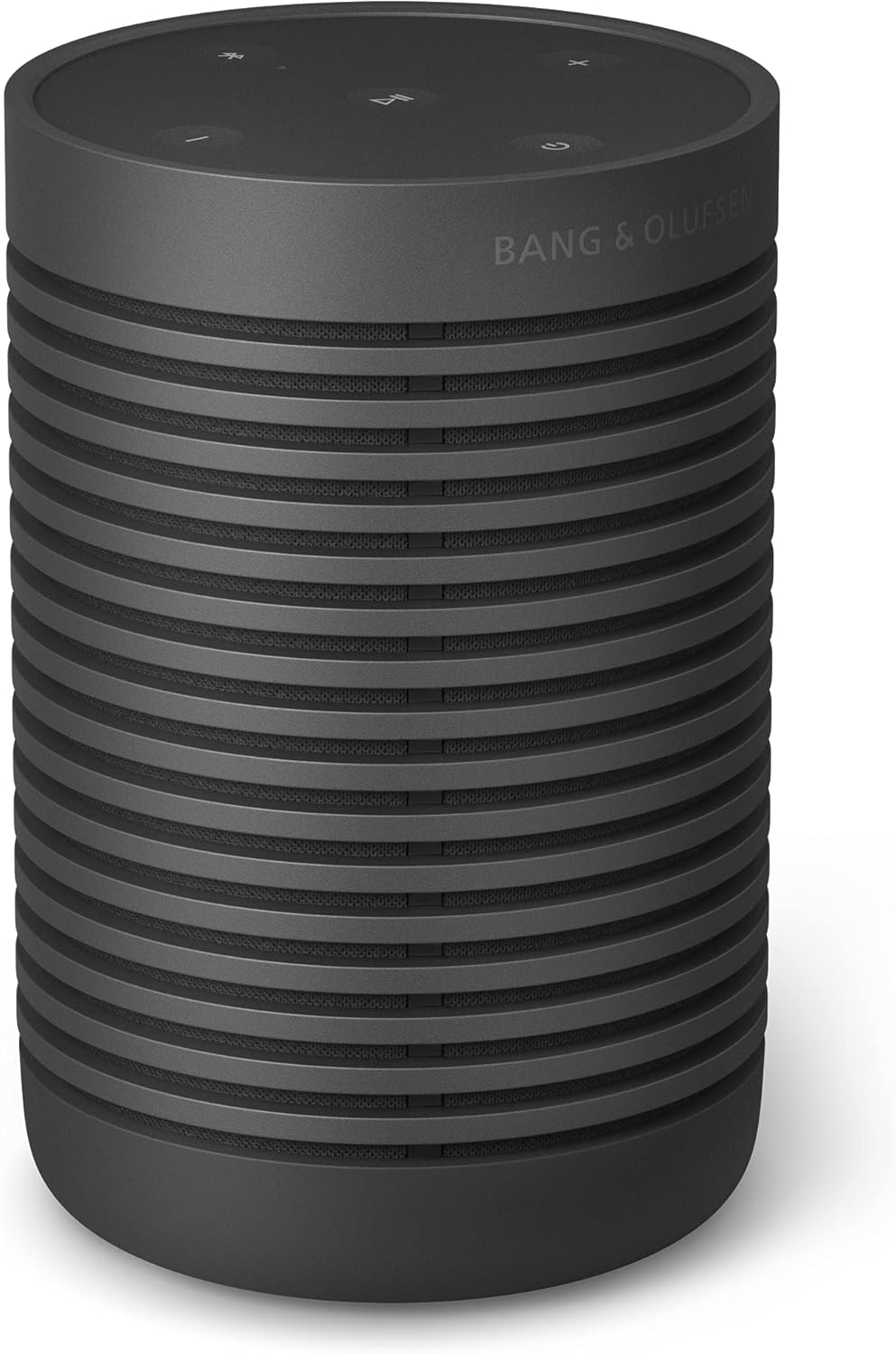 Bang & Olufsen Beosound Explore - High-end Wireless Portable Bluetooth Speaker for Outdoor, Home and Travel, 360 Degree IP67 Waterproof with Playtime Up to 27 Hours - Black Anthracite