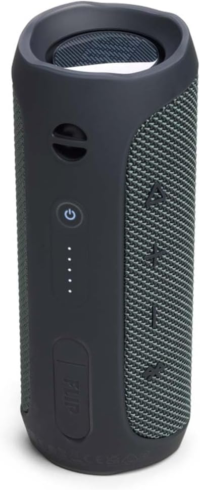 10-hour Battery Life, Black JBL Flip Essential 2 Portable Bluetooth Speaker with Rechargeable Battery, IPX7 Waterproof