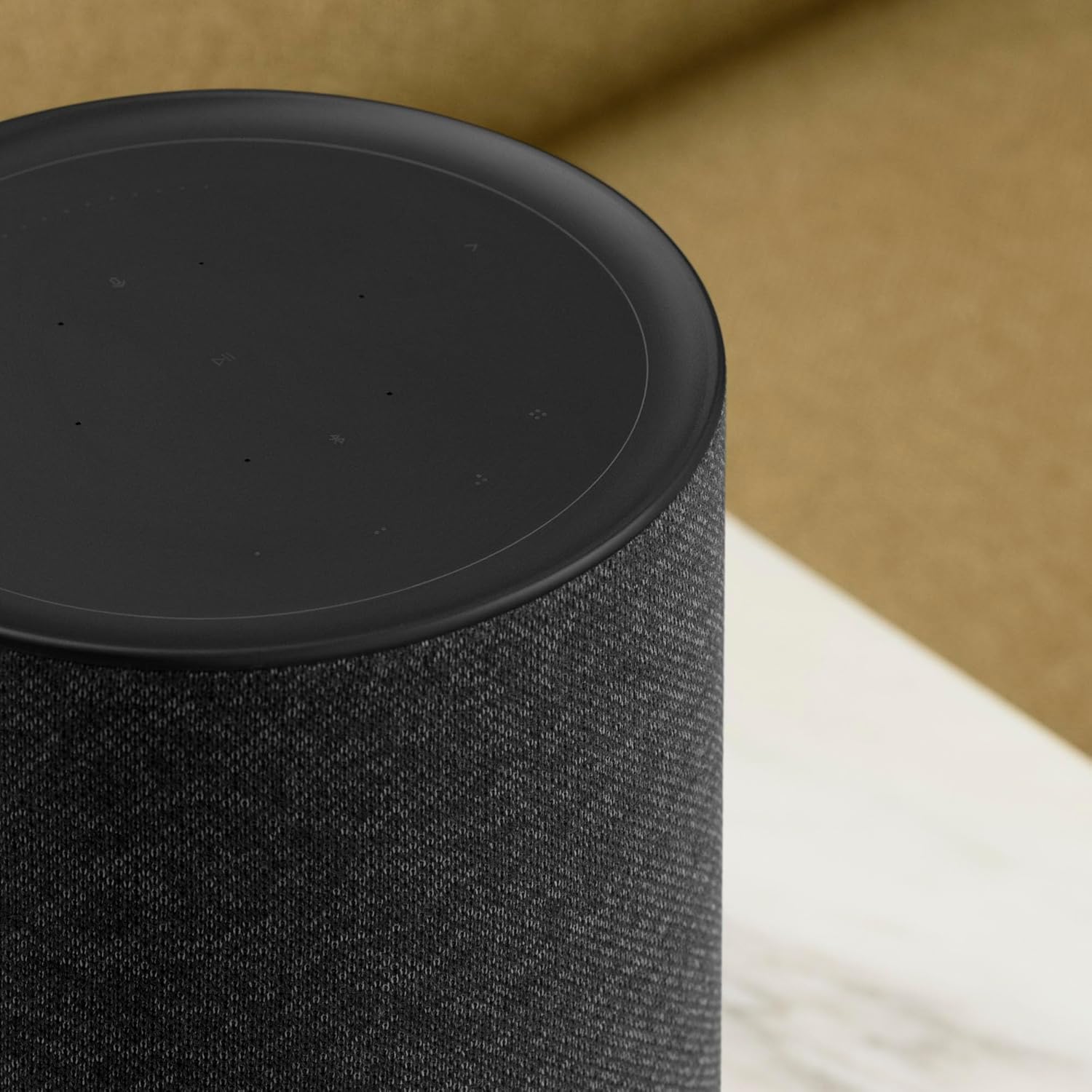 Bang & Olufsen Beosound Balance - Powerful WiFi and Bluetooth Home Speaker with 360 Degree Premium Sound, Design Awards Winner - Black Oak