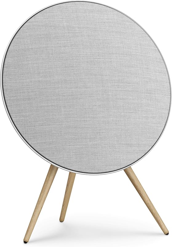 Bang & Olufsen Beosound A9 (5th Gen) - Iconic WiFi and Bluetooth Home Speaker with Room-filling Sound, Powerful Floorstanding Luxury Speaker and Oak Legs - Black Anthracite