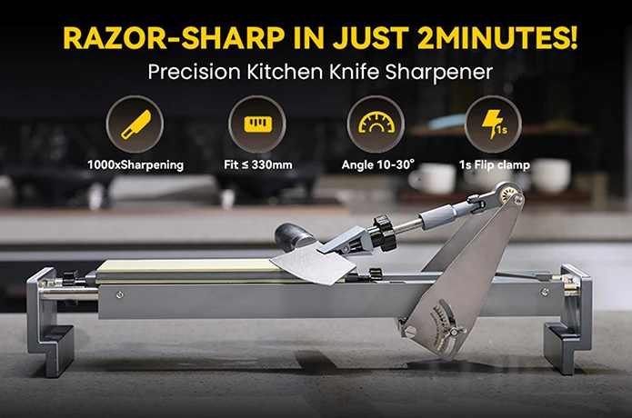 Cheefarcuut:Razor Sharp in Minutes for 1000 Knives