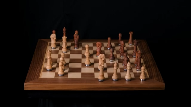 PHANTOM. The Robotic Chessboard Made of Real Wood