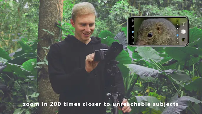 Excope DT1:World's Lightest Super Telephoto Camera