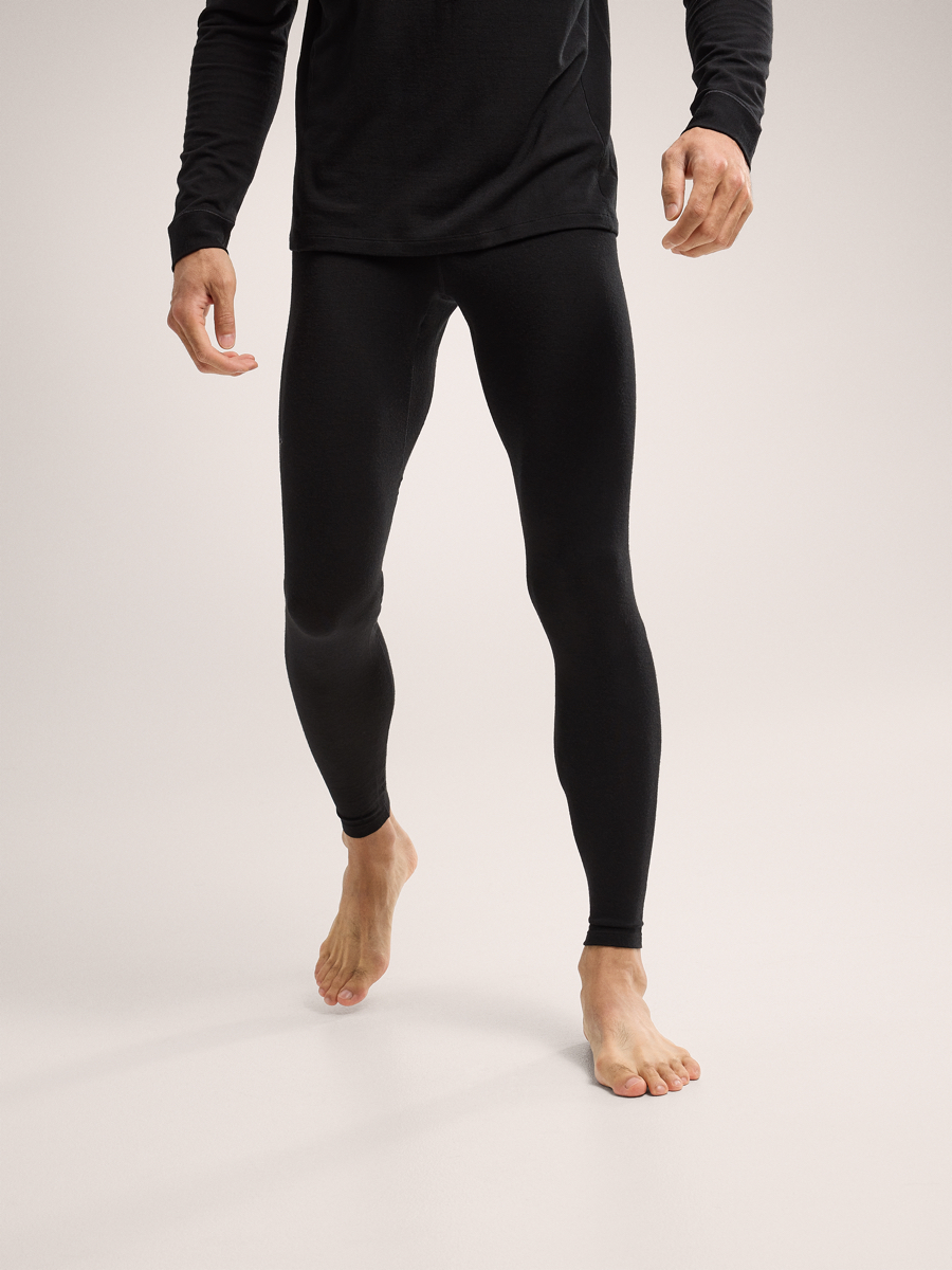 Arc'teryx Men's Rho Merino Wool Bottom Black