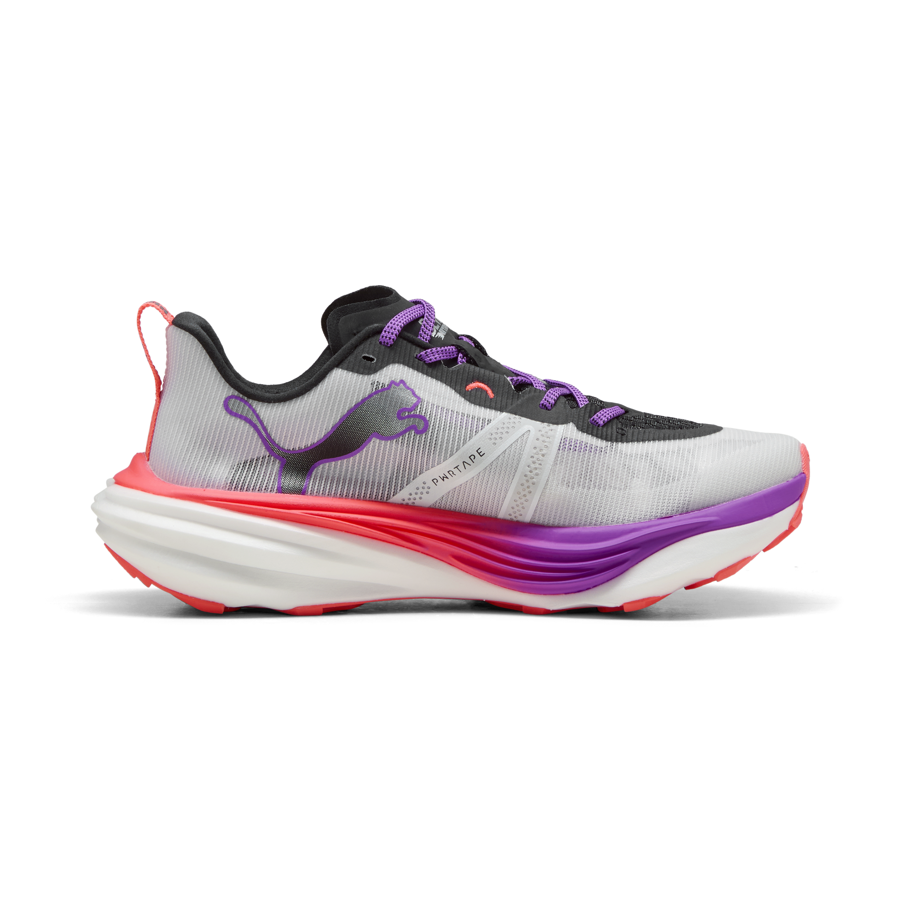 Puma Deviate Nitro Elite Trail Wn Puma White-glowing Red-pure Magenta