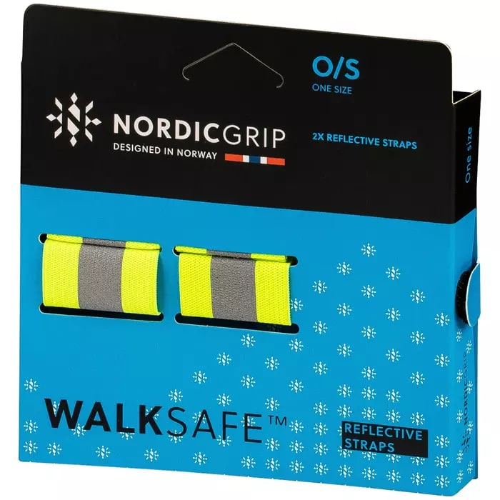 Nordic Grip Reflective 2 Arm/Leg Band Black