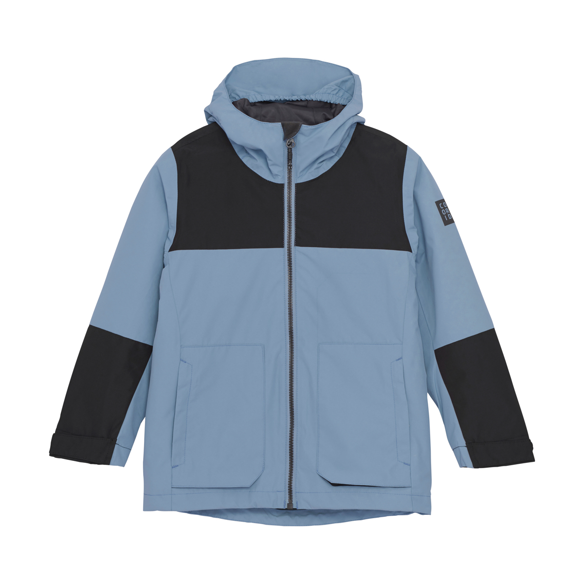 Color Kids Jr. Jacket - Colorblock Faded Denim