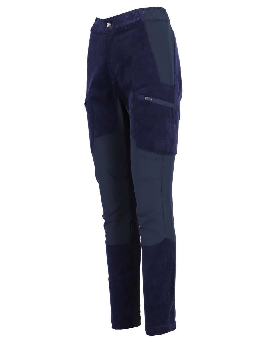 Twentyfour Finse Ls Shape Cordbukse D Blekkblå