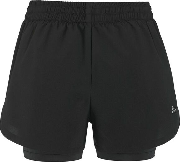 Craft Women's Adv Essence 2-In-1 Shorts 2 Black