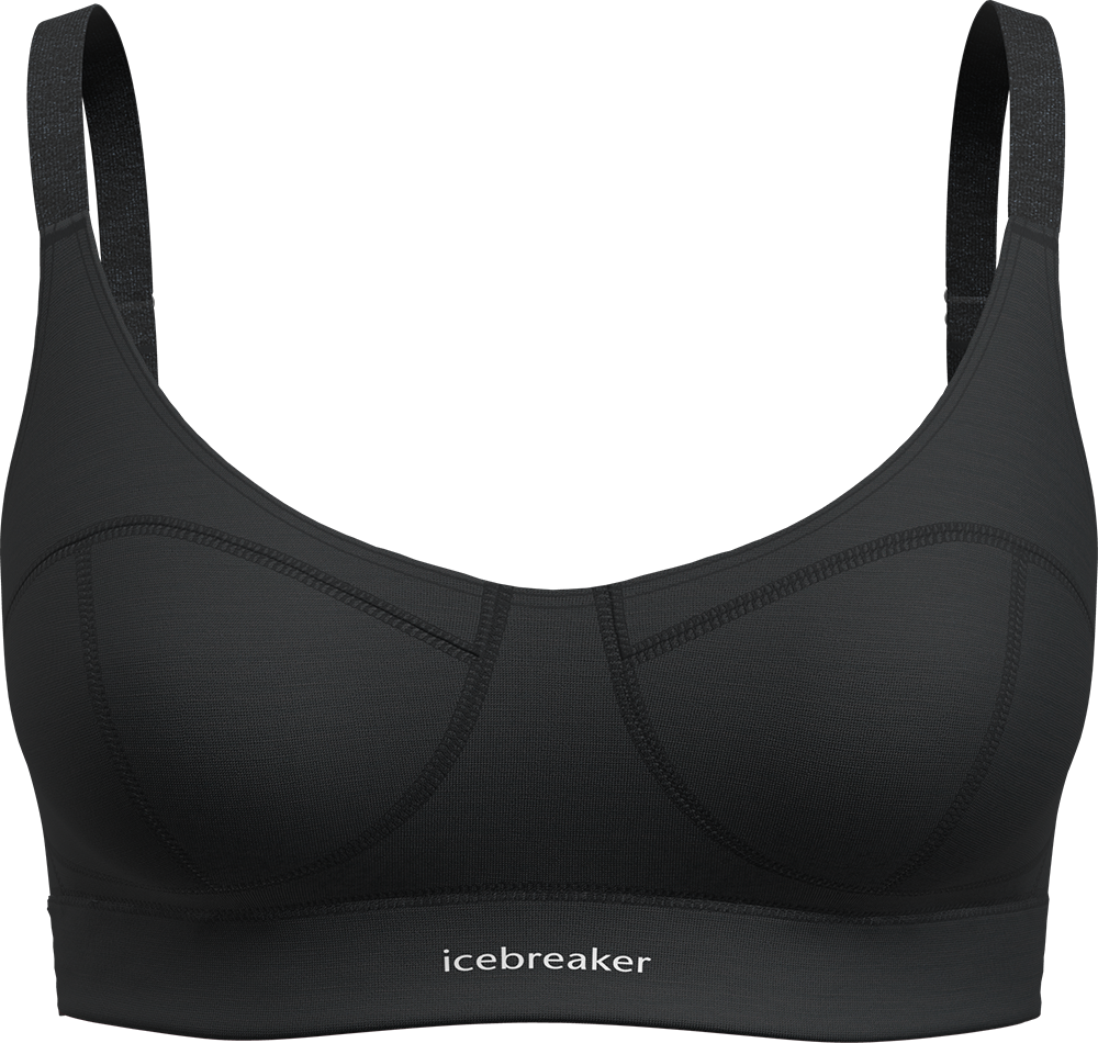 Icebreaker W Queens Clasp Bra Black