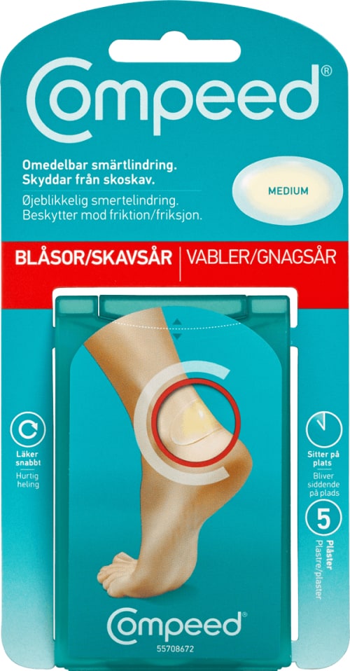Compeed Compeed Gnagsårplaster Medium Onecolour