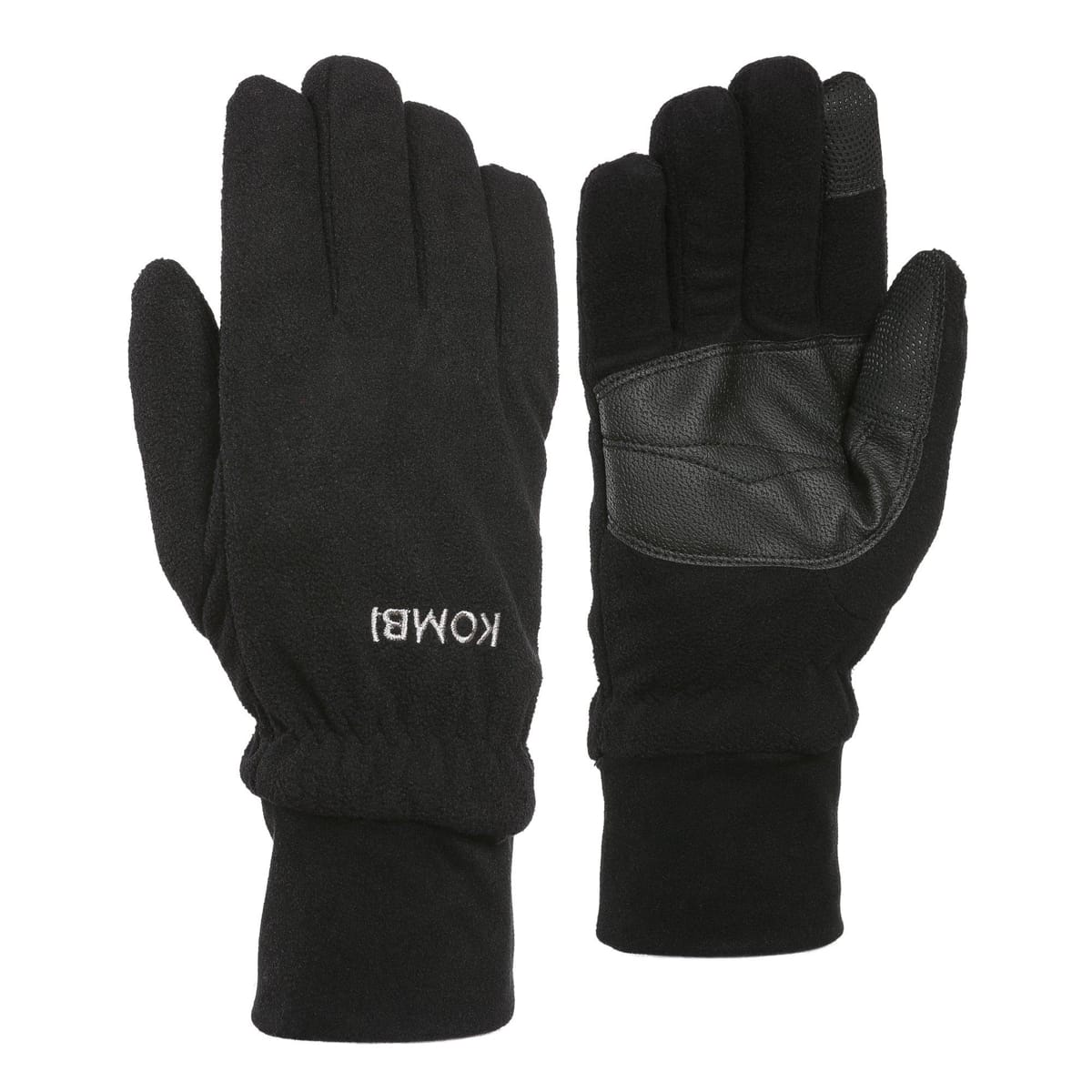 Kombi Men's Windguardian Fleece Gloves Black