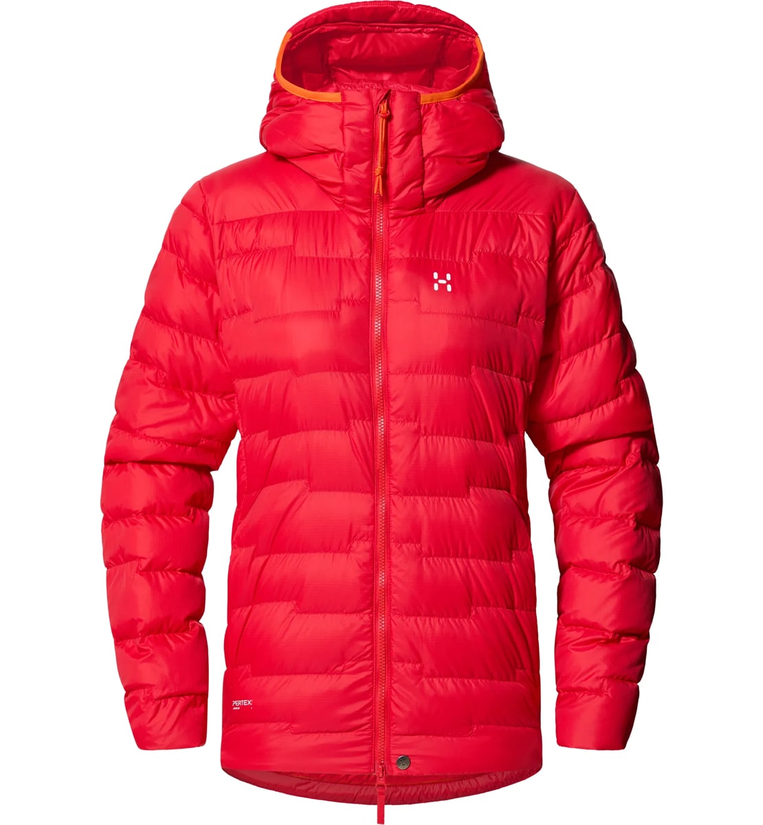 Haglöfs Women's Roc Flash Down Hood Bright Red