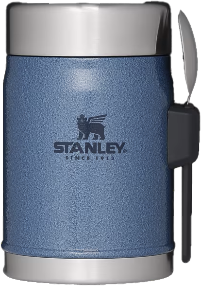 Stanley Vacuum Food Jar With Spoon Hammertone Lake