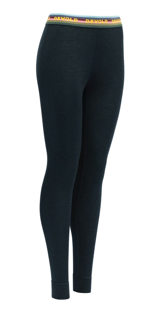 Devold Women's Lauparen Merino 190 Long Johns Black