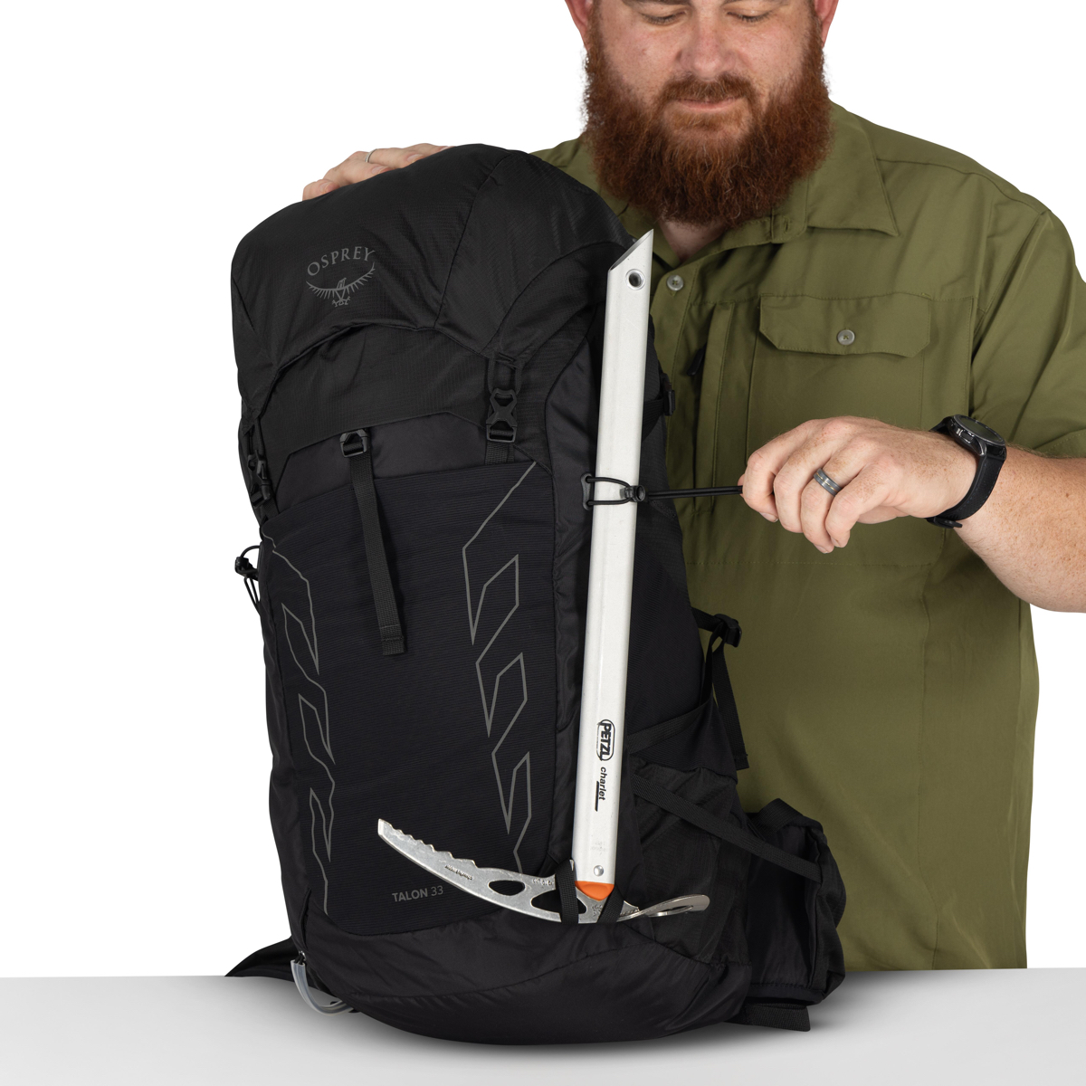Osprey Talon 33 Ef Black/coal Grey