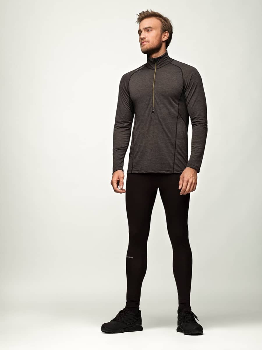 Devold Running Man Tights (2021) Caviar