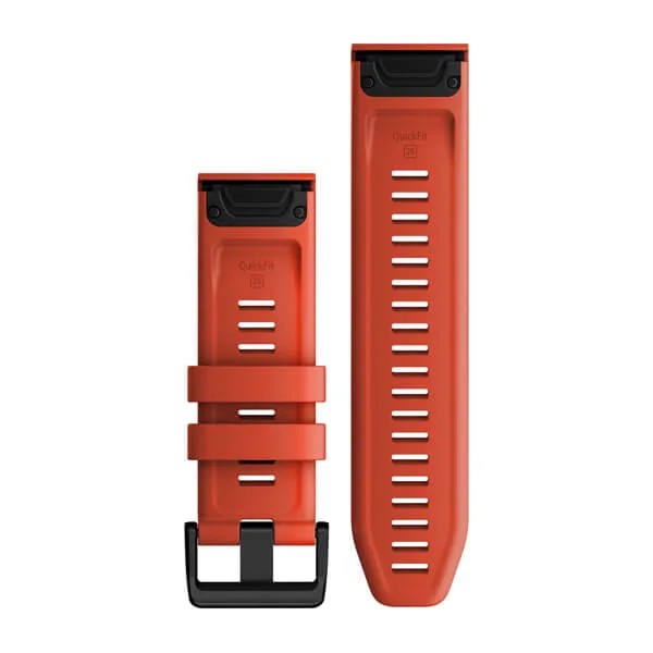 Garmin QuickFit 26-klokkerem silikon flame red