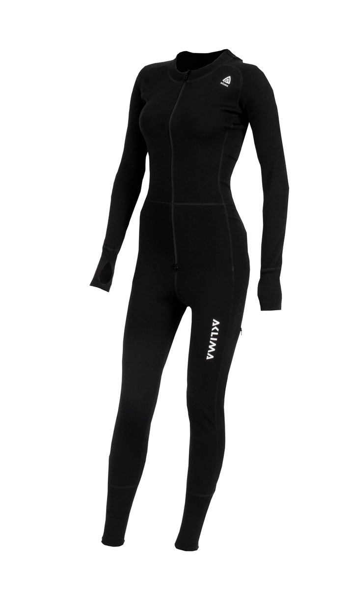 Aclima Warmwool Overall Women's Jet Black
