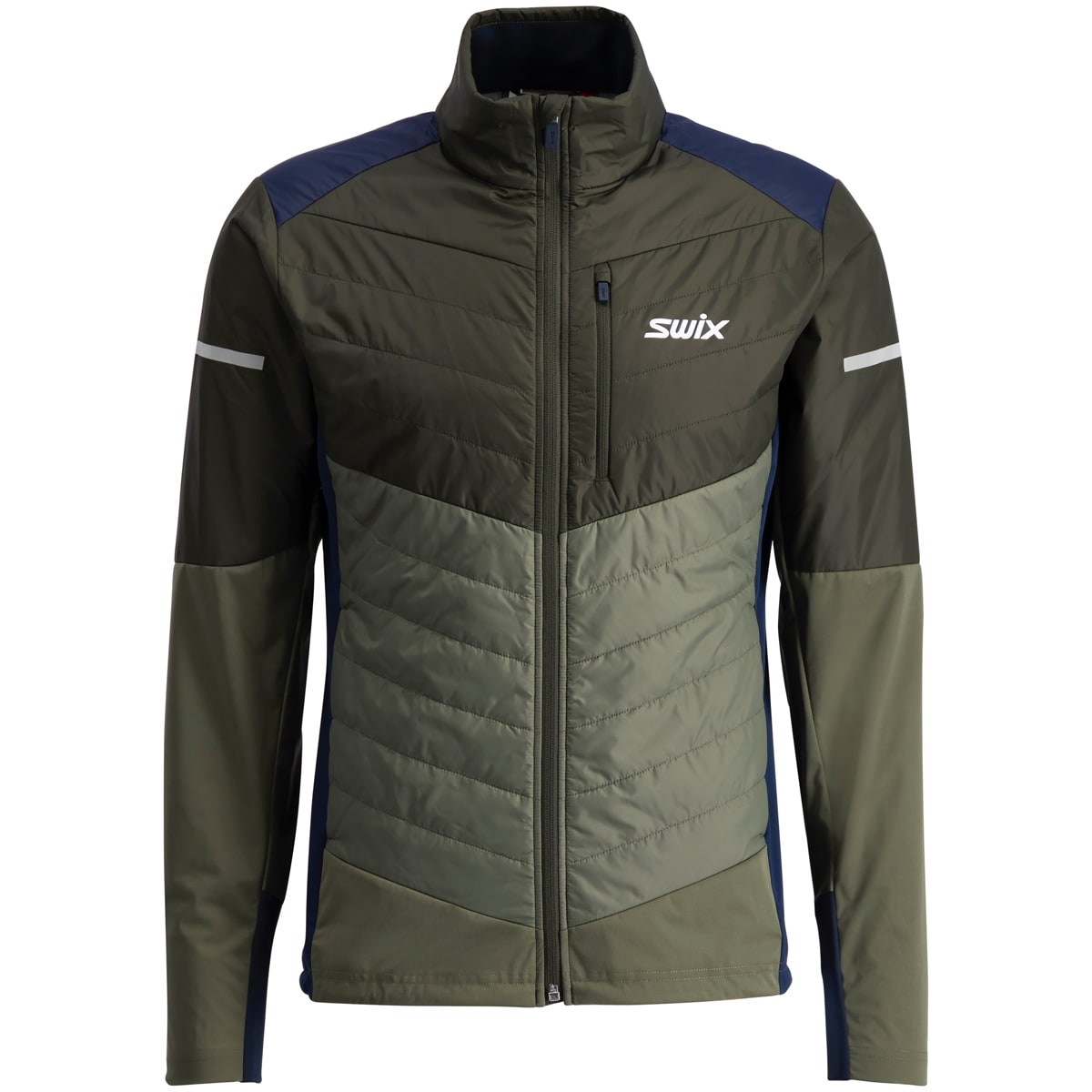 Swix Men's Dynamic Hybrid Insulated Jacket Olive/Dark Olive
