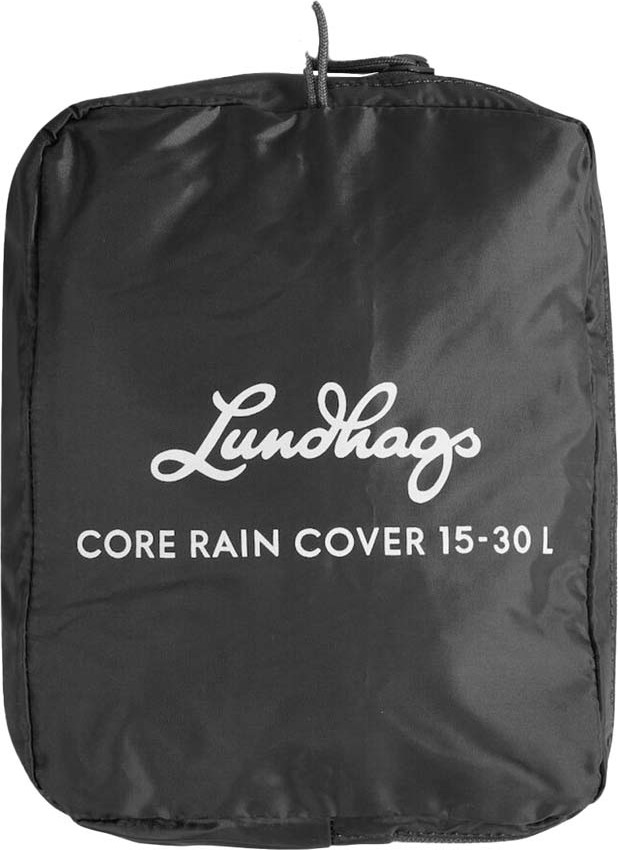 Lundhags Core Rain Cover 15-30 L Charcoal